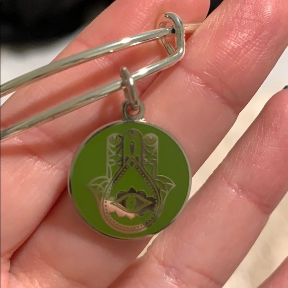 Alex and Ani Hamsa Bangle - Picture 2 of 5